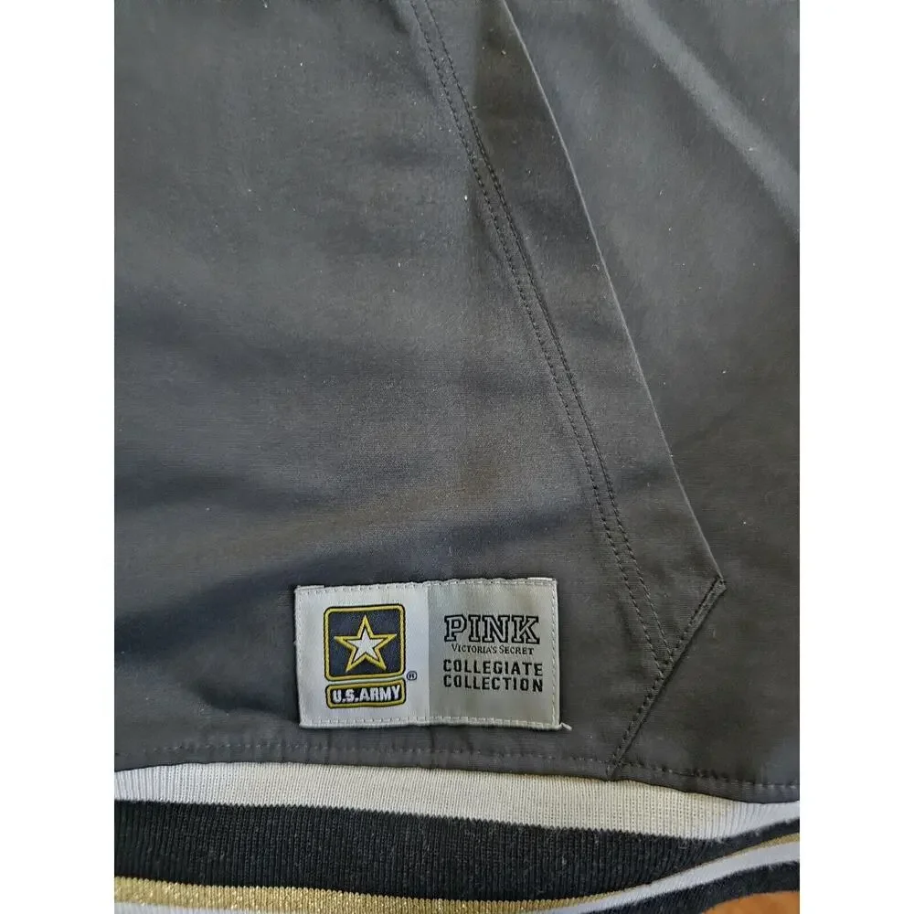 Victoria Secret Pink Army Hood Wind Breaker Jacket Women's Size M Rare Retired - Picture 4 of 10